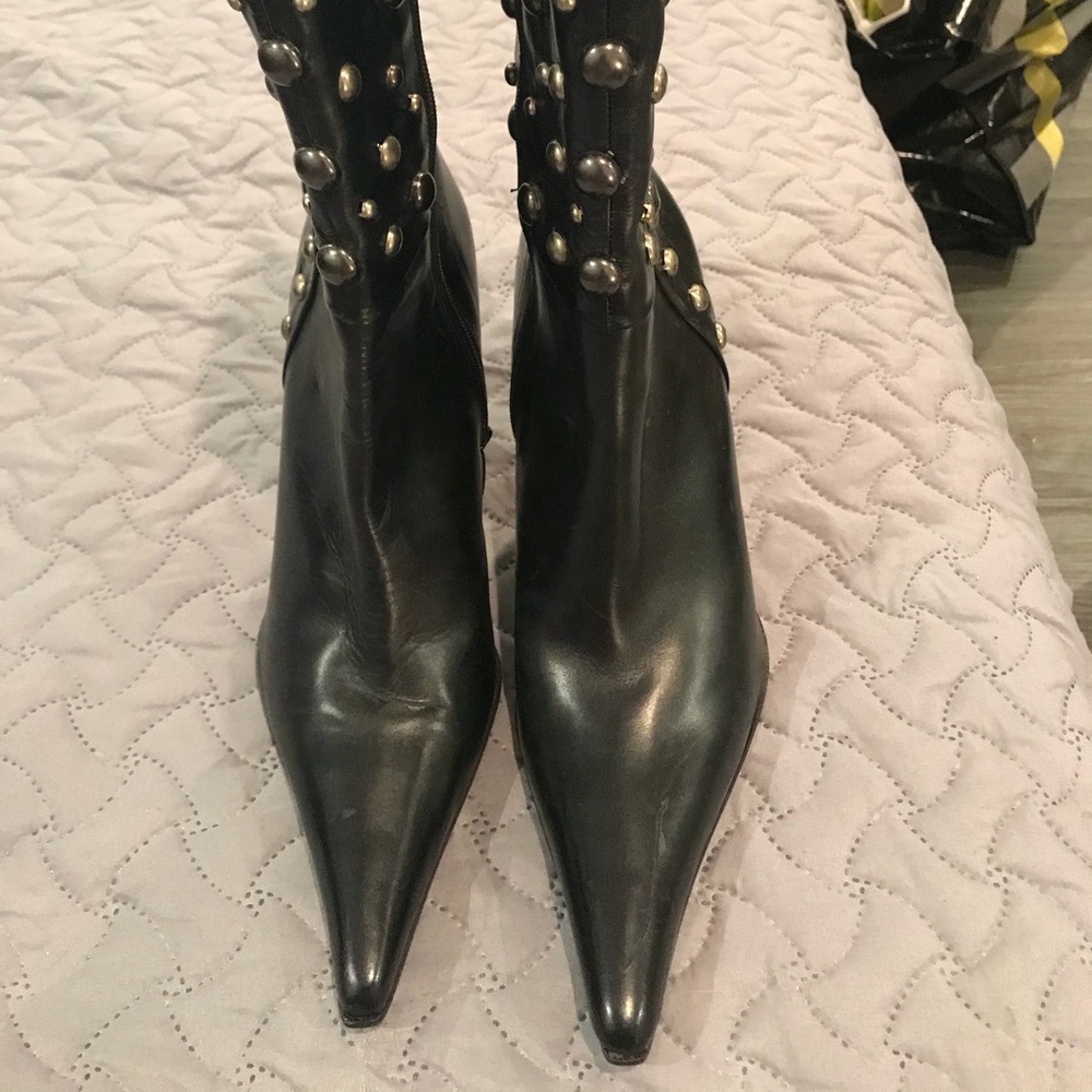 Sexy leather boots Charles David size 6.5 - Picture 5 of 5